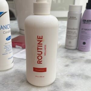 Routine Wellness Shampoo HAIR THICKENING Coconut and Vanilla 14 ounces NEW